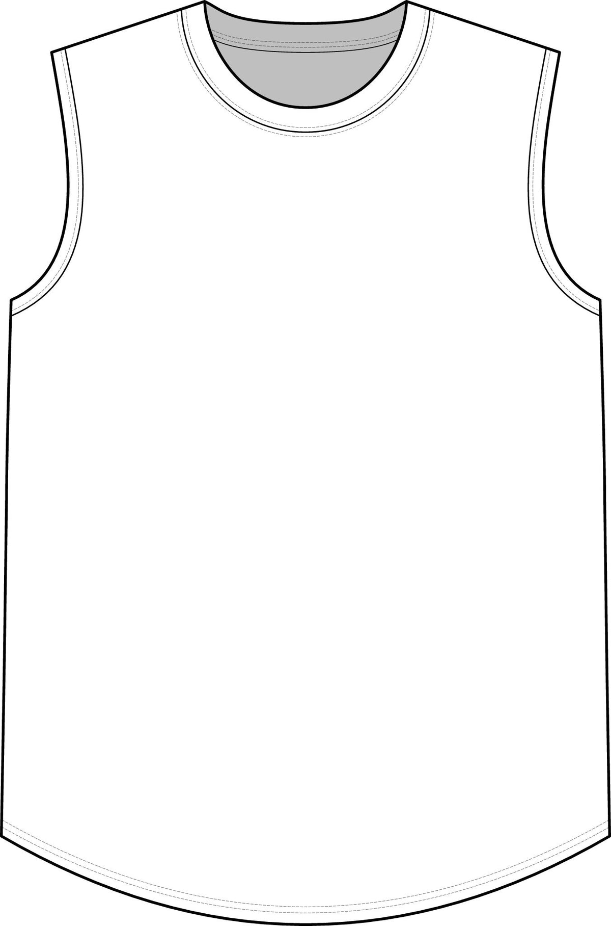 Lacrosse Mob Staple Curve Tank — The LAX Mob Graphic Tank Top