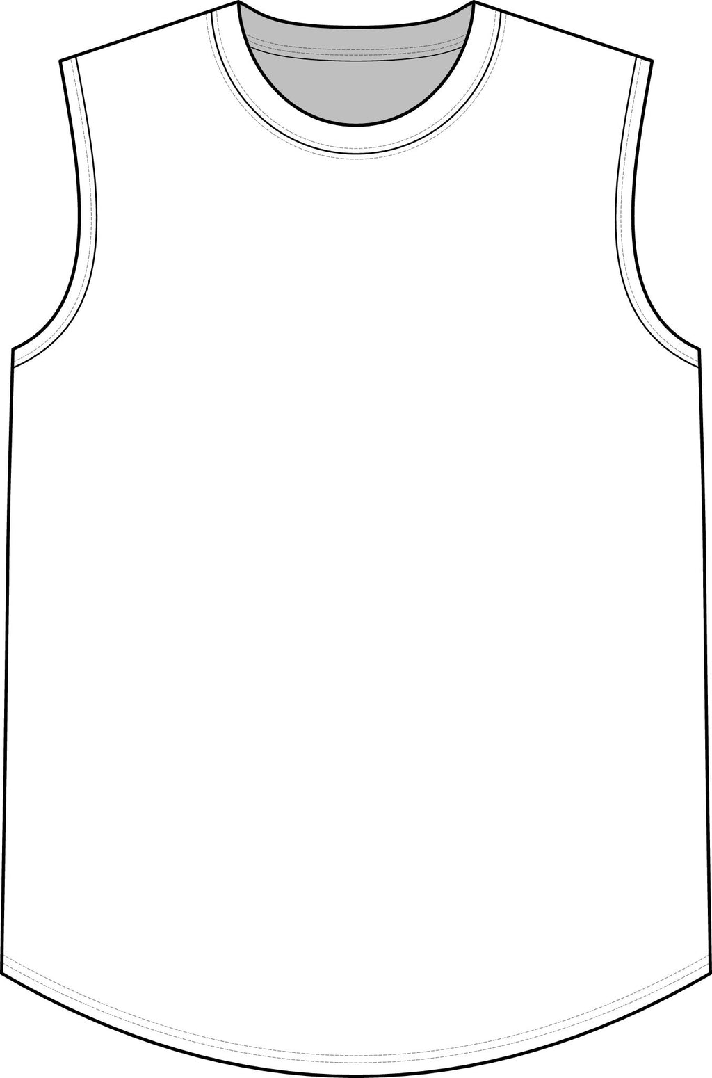 Lacrosse Mob Staple Curve Tank — The LAX Mob Graphic Tank Top